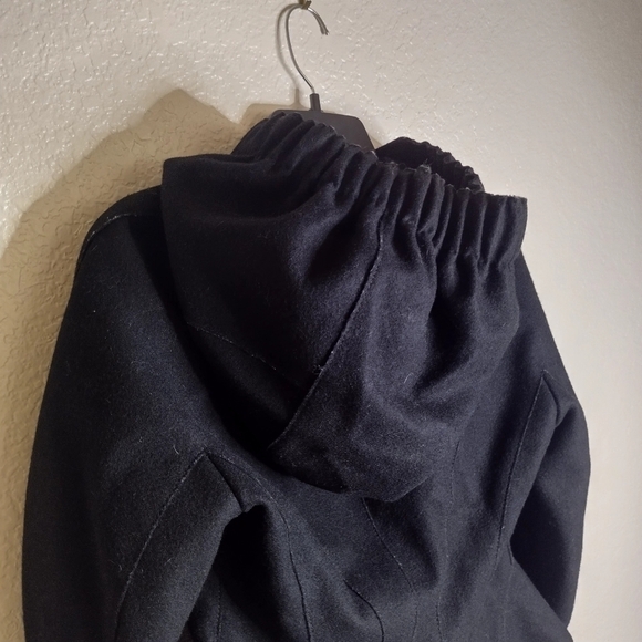 Louis Vuitton crop peplum hooded wool blend jacket sz 38/6 - Picture 9 of 16